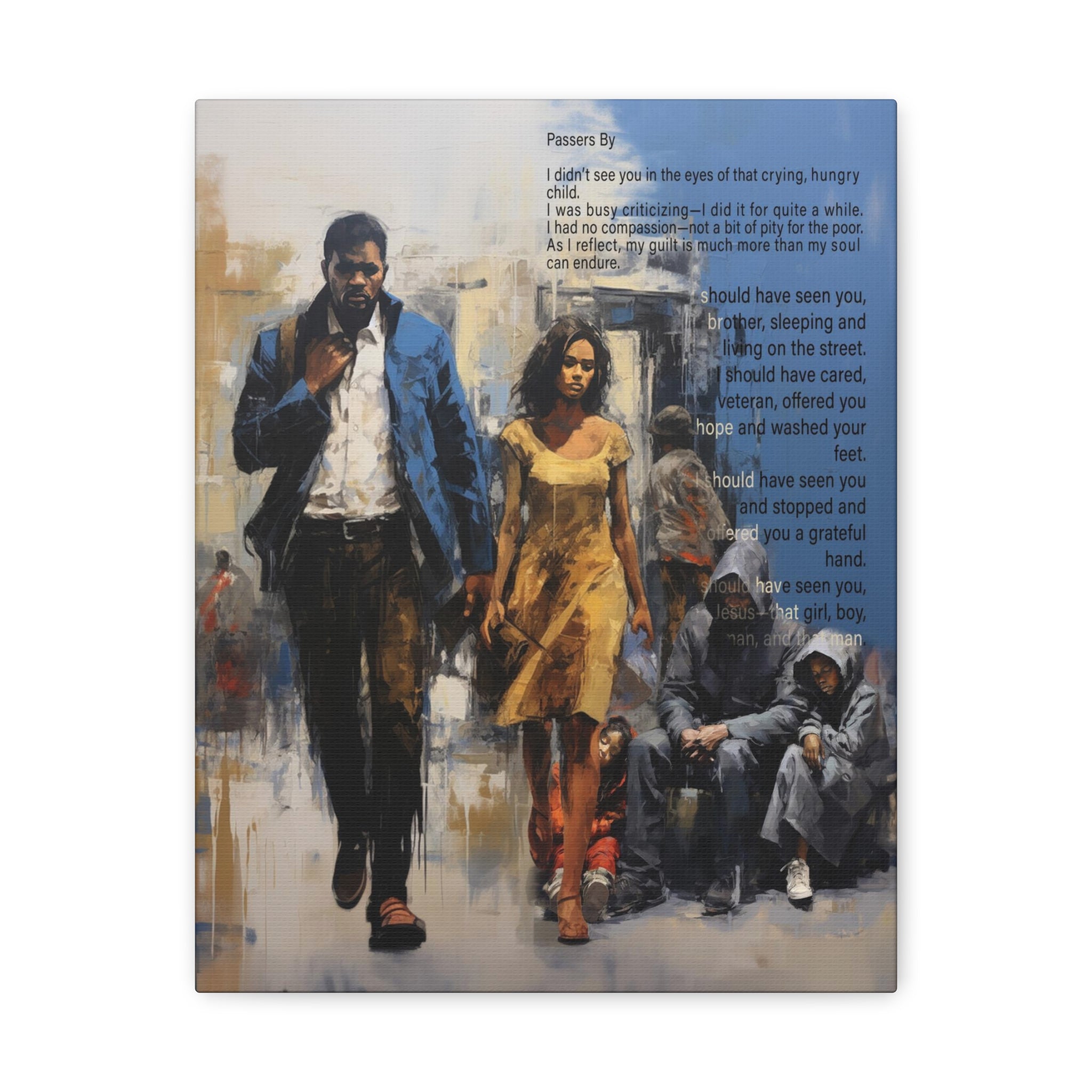 Passers By | Canvas