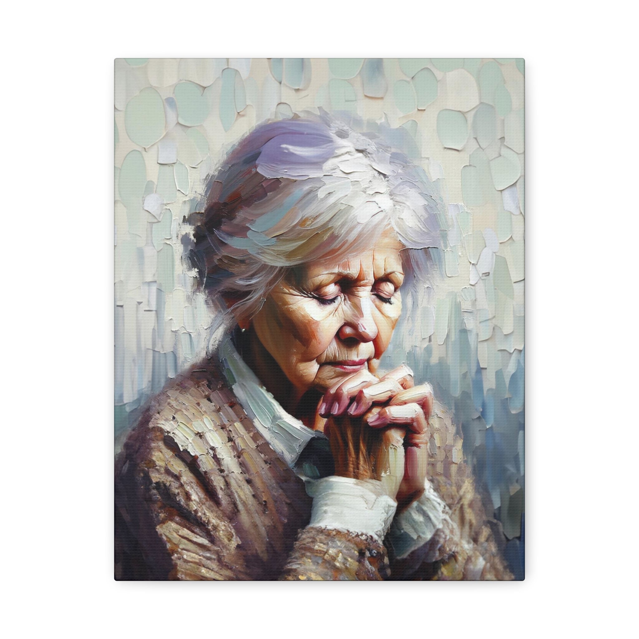 Grandma's Heart| Canvas - Modern Art - Streetwear Art by AndrooArt