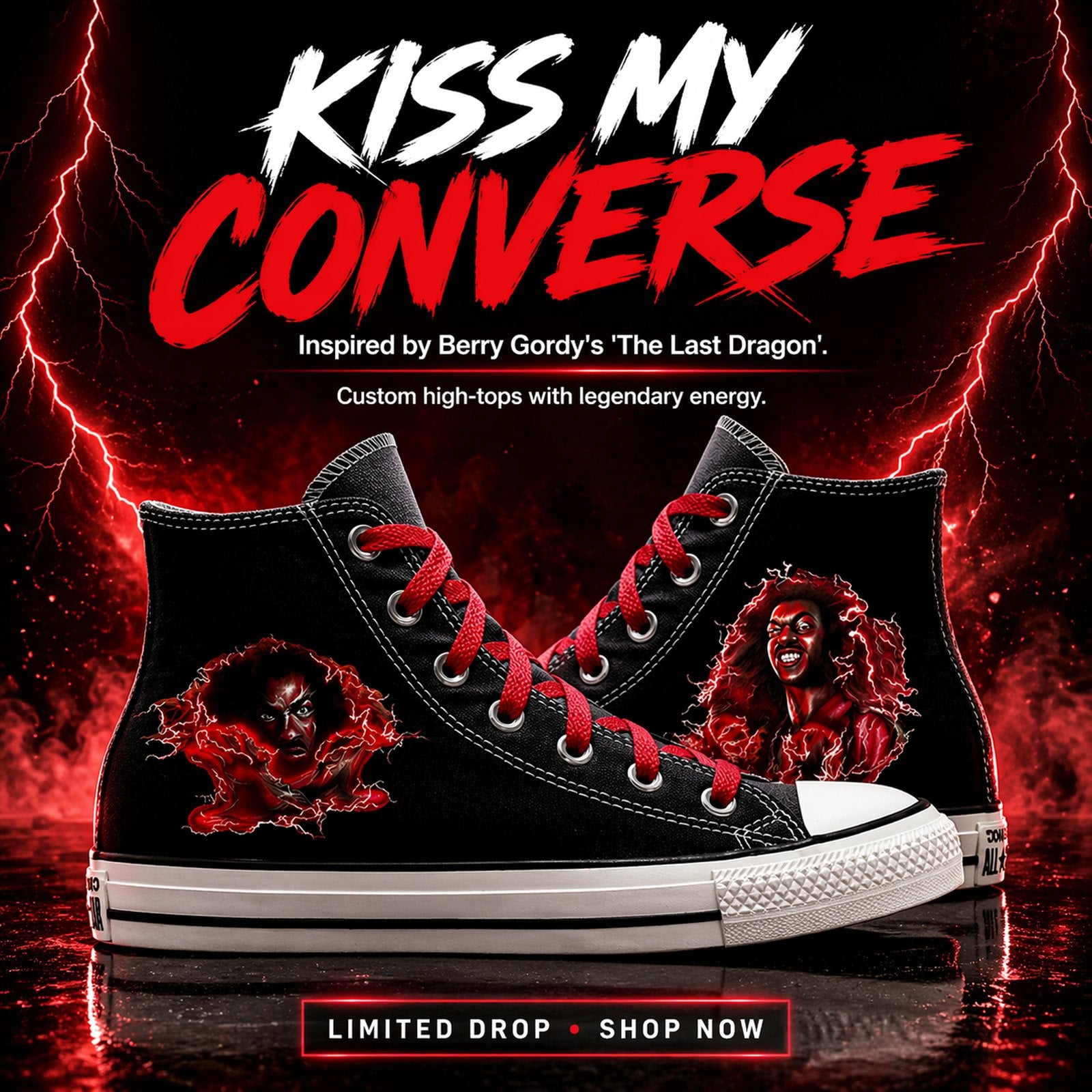 Sho Nuff | The Master | Converse campaign product pair image