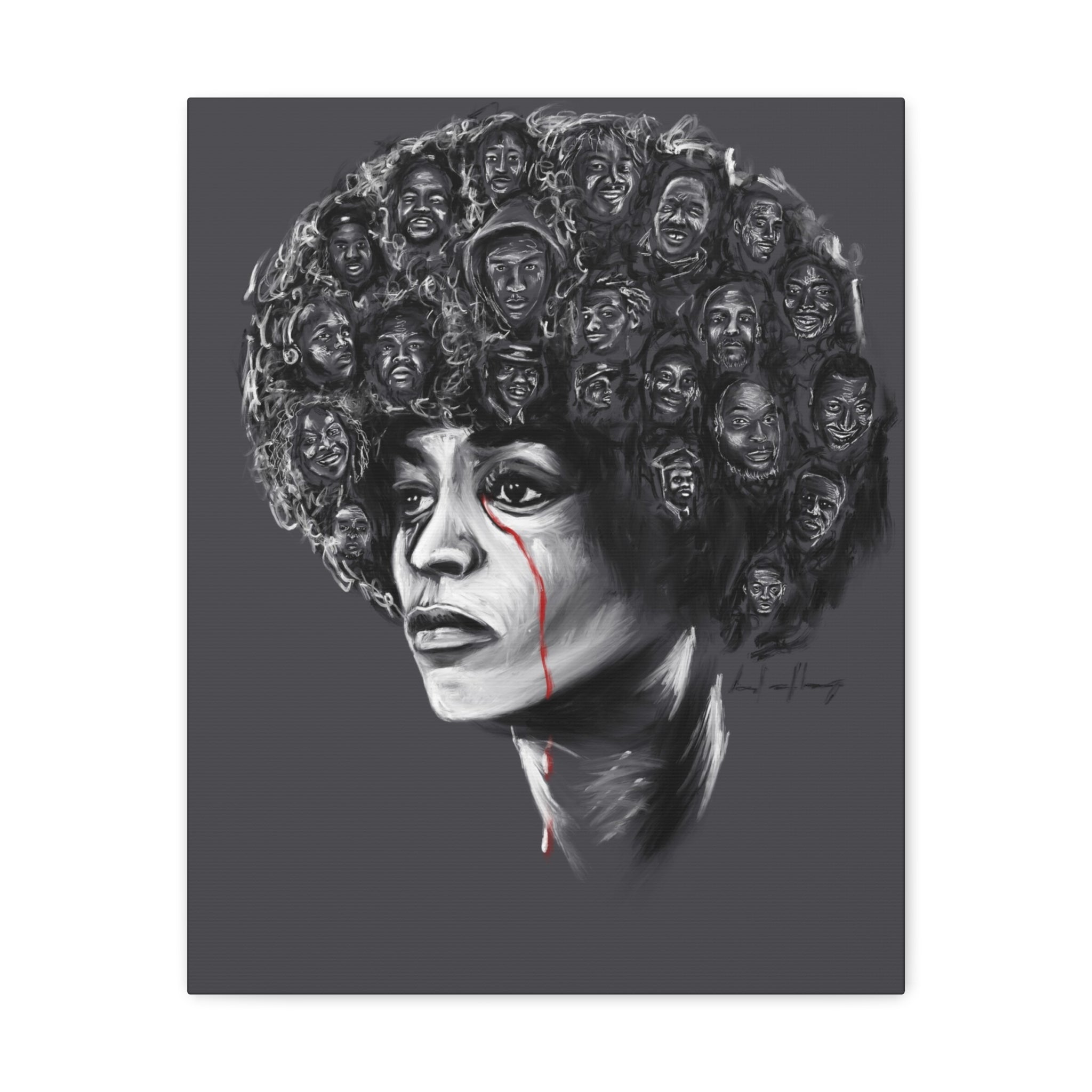 Angela Davis Understands | Wall Art | Canvas