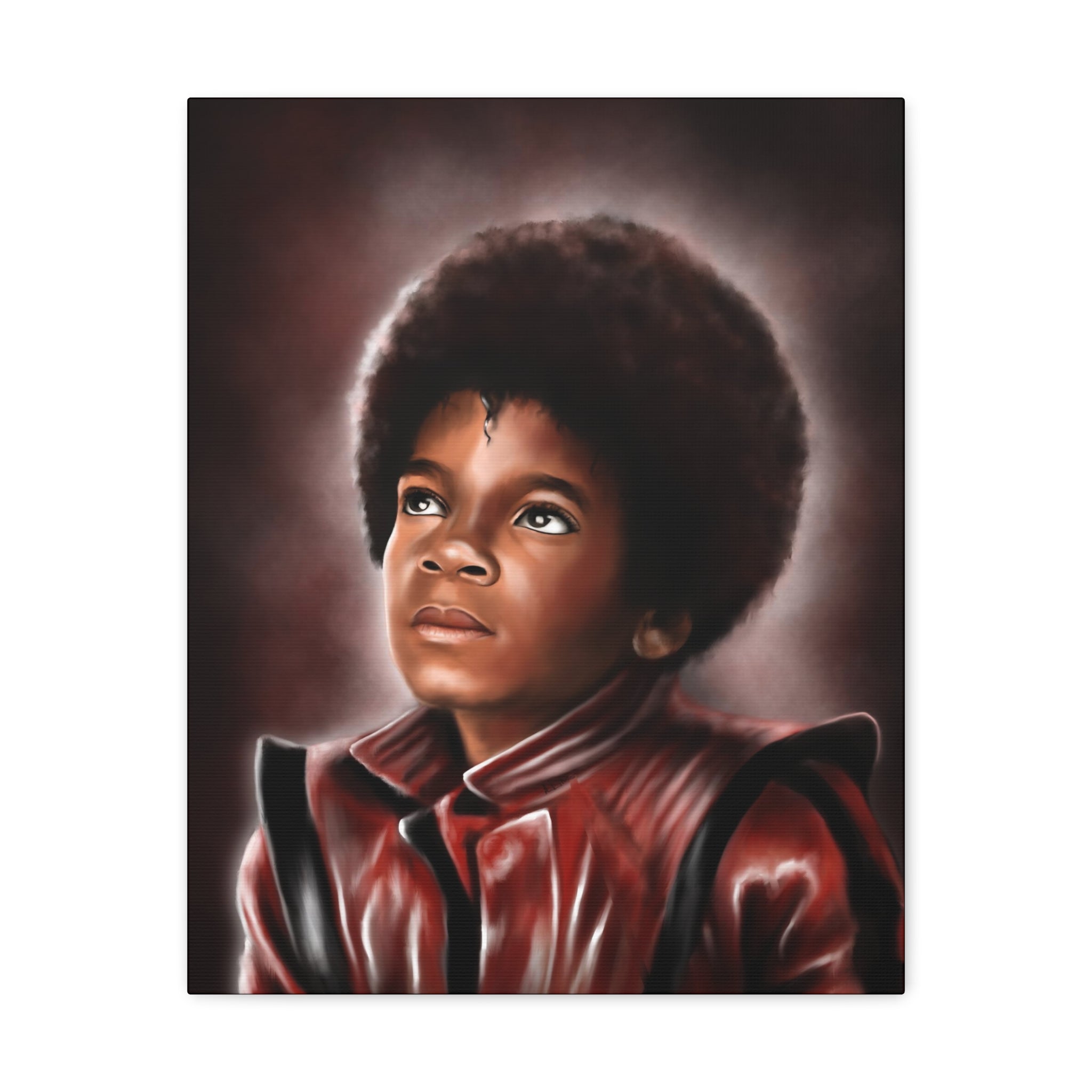 Young Michael Jackson | Canvas - Modern Art - Streetwear Art by AndrooArt
