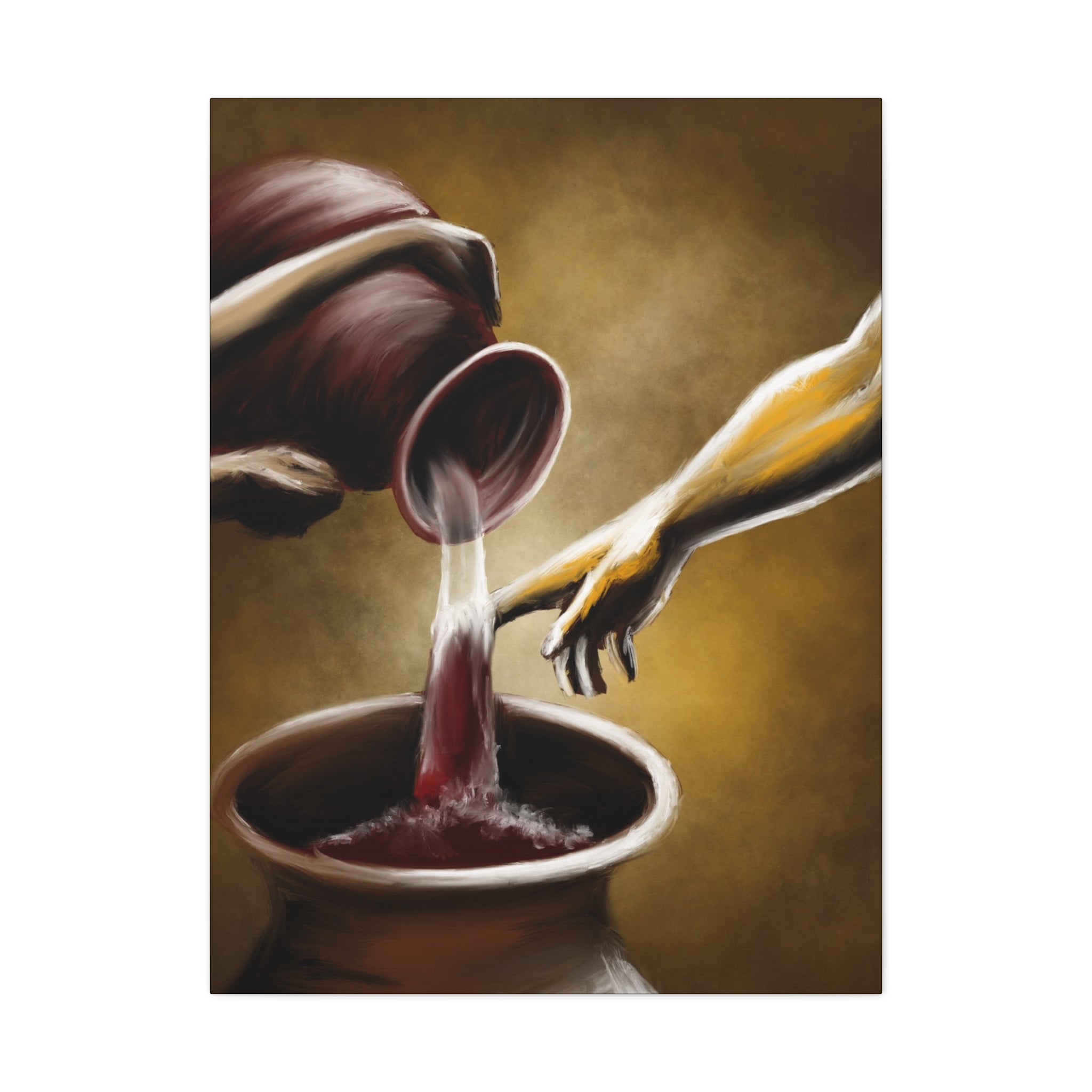 First Miracle | Canvas Wall Art - Modern Art - Streetwear Art by AndrooArt