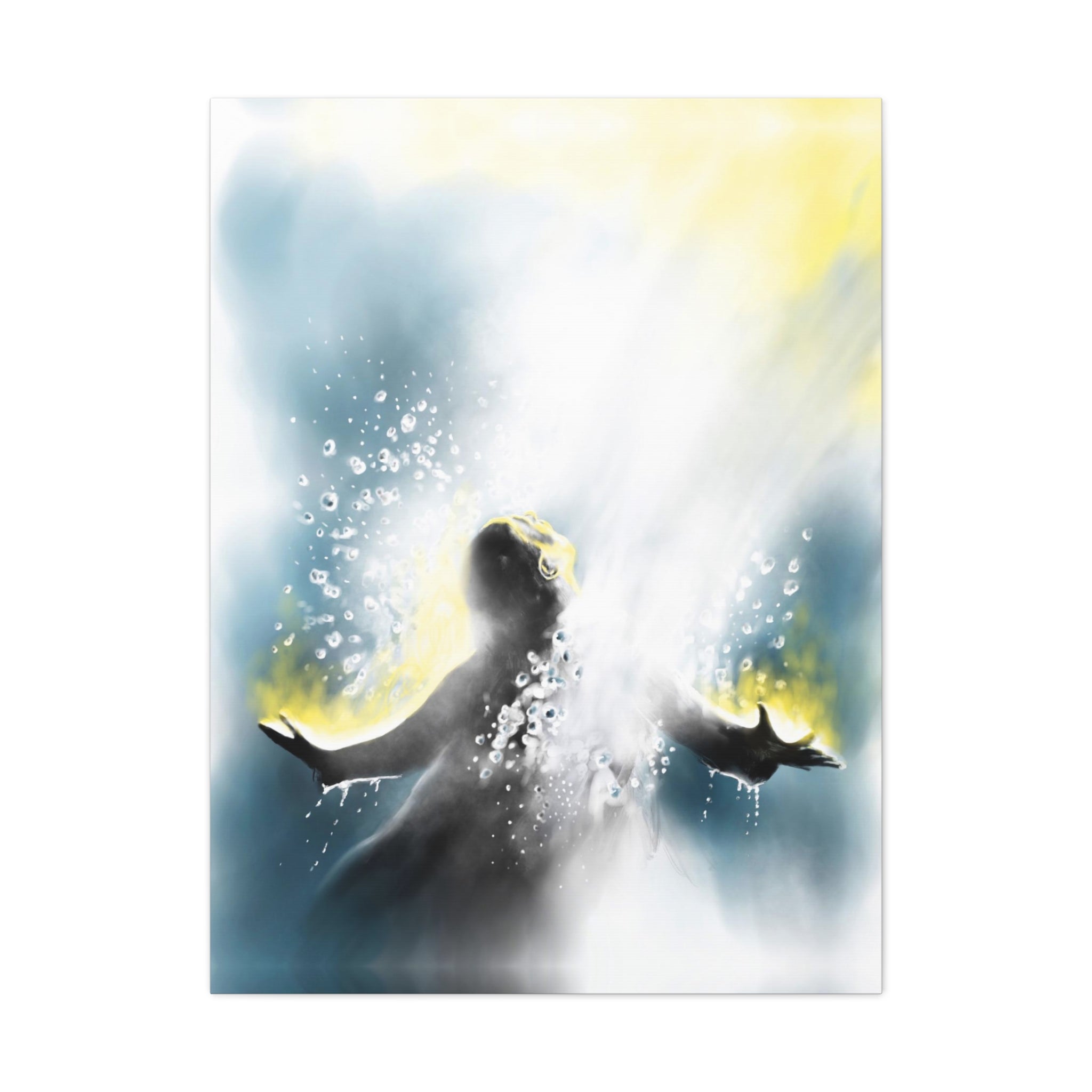 Floodgates Of Heaven | Canvas - Modern Art - Streetwear Art by AndrooArt