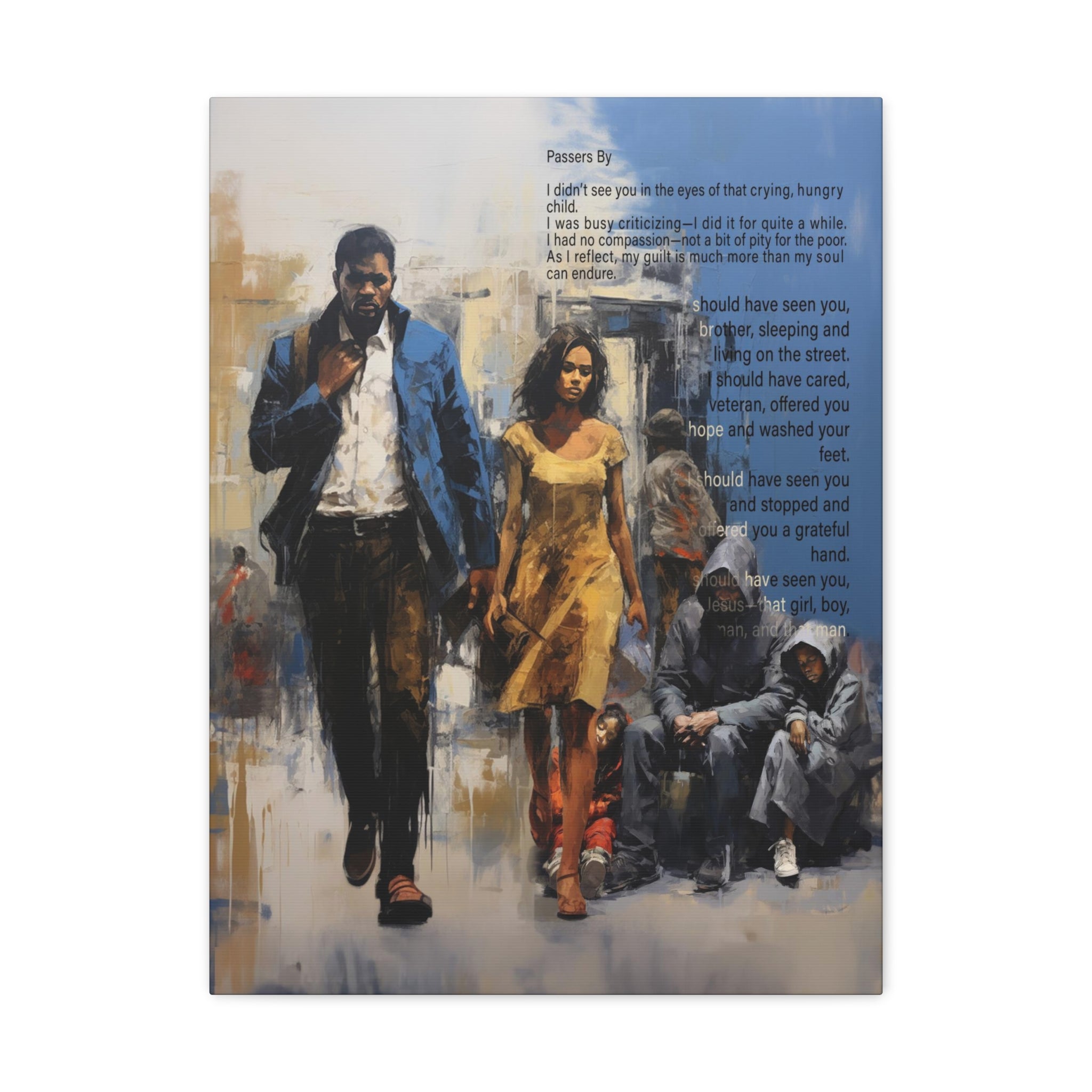 Passers By | Canvas