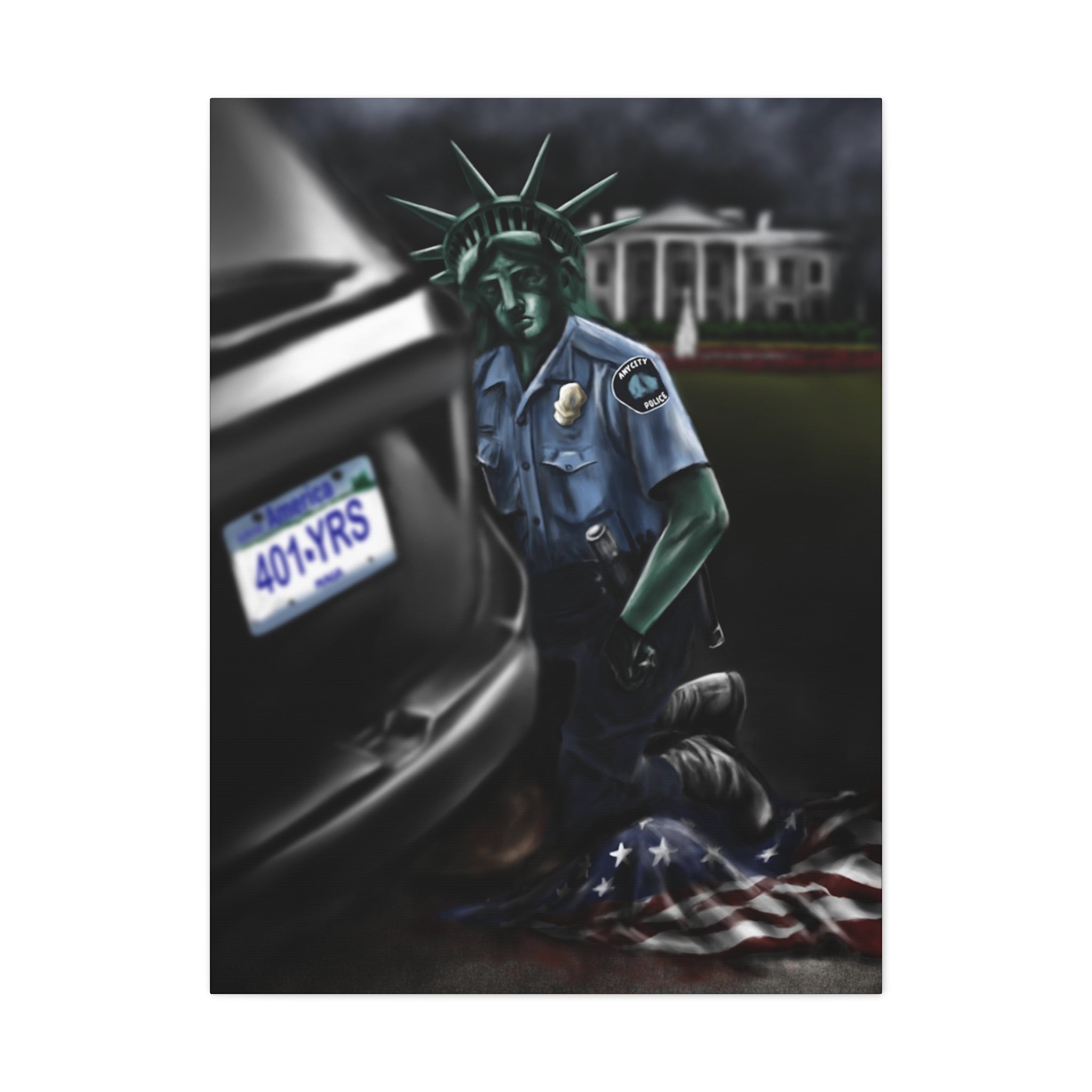 Our America | Canvas - Modern Art - Streetwear Art by AndrooArt