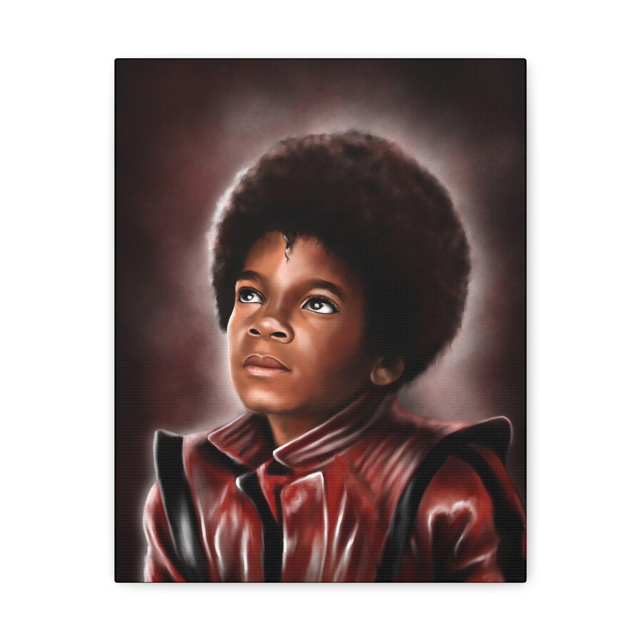 Young Michael Jackson | Canvas - Modern Art - Streetwear Art by AndrooArt