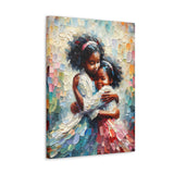 Embrace of Sisterhood | Canvas