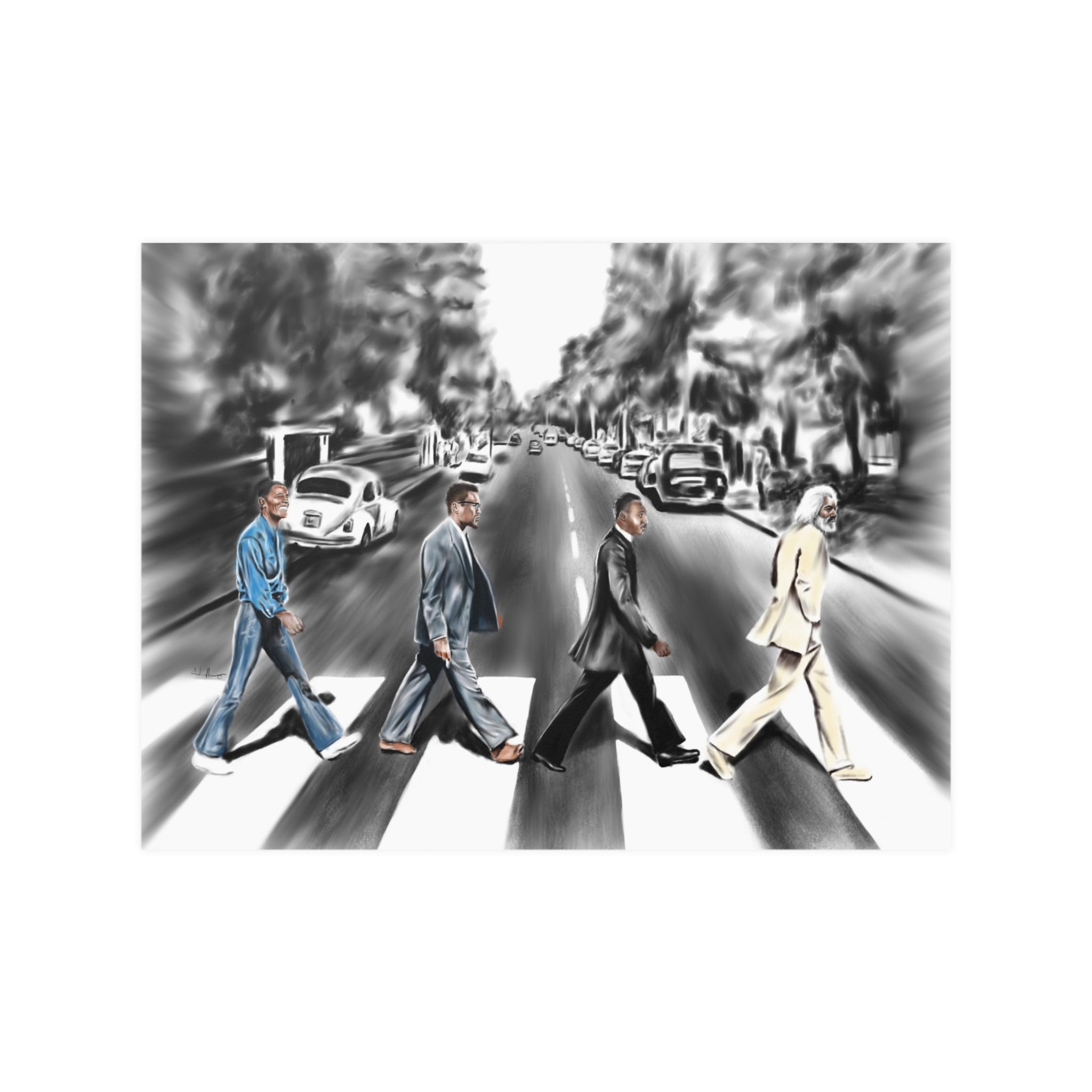 Freedom Road | Poster - Modern Art - Streetwear Art by AndrooArt