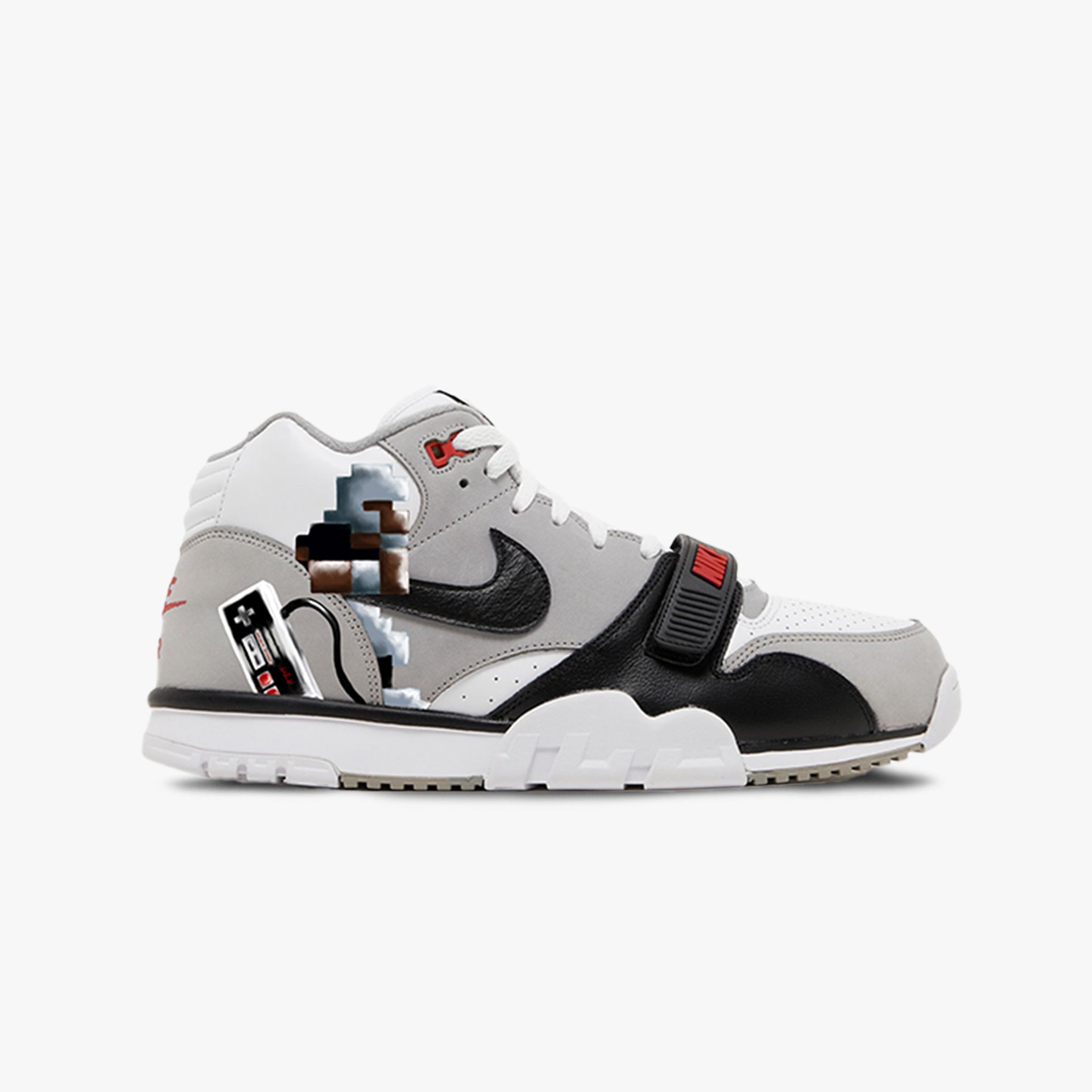 Tecmo Bo | Nike "Art" Trainer - Streetwear Sneakers - Streetwear Art by AndrooArt