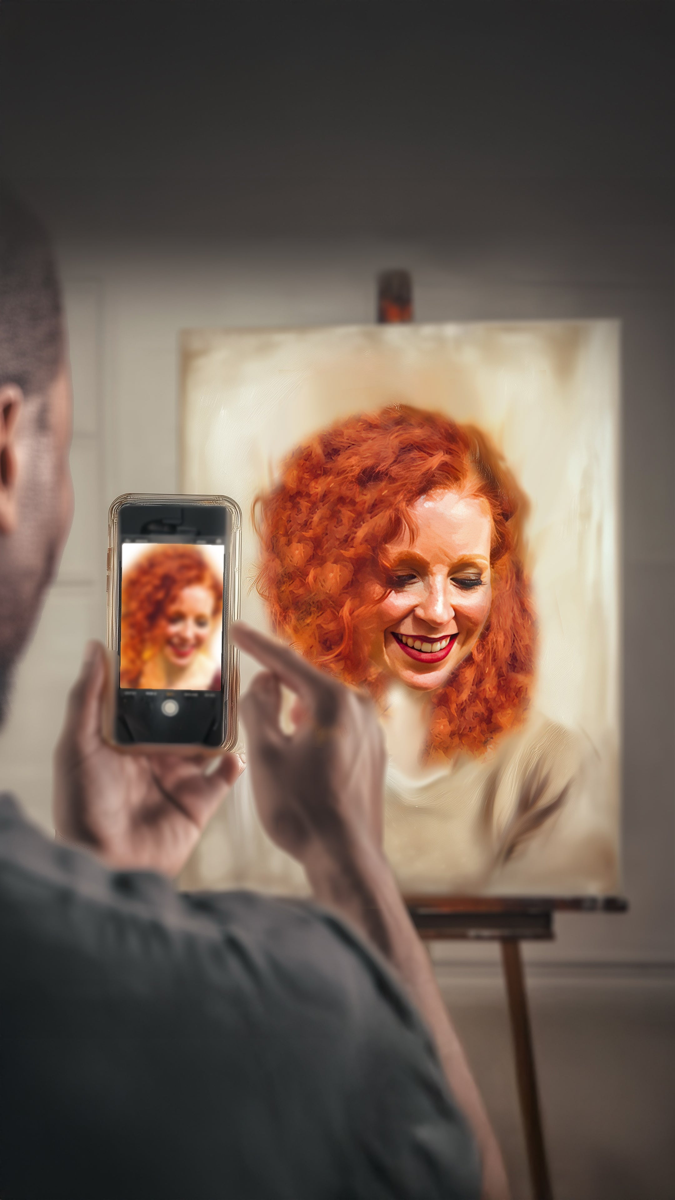 Heartline™ Portrait – Custom Art from Your Photo