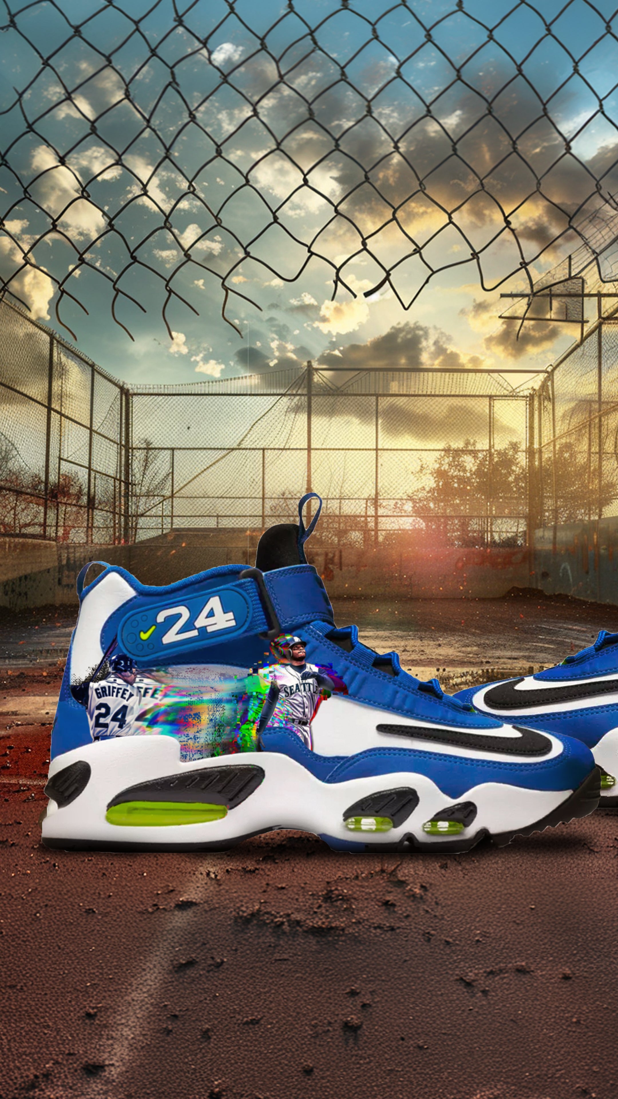 Air Griffey Max "Glitch"