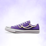 Violet Royalty Chucks & Pearls | Limited Edition Converse