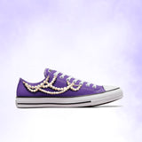 Violet Royalty Chucks & Pearls | Limited Edition Converse