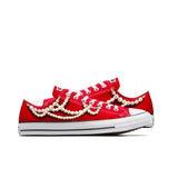 Red Passion Chucks & Pearls | Limited Edition Converse