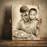Heartline™ Portrait – Custom Art from Your Photo