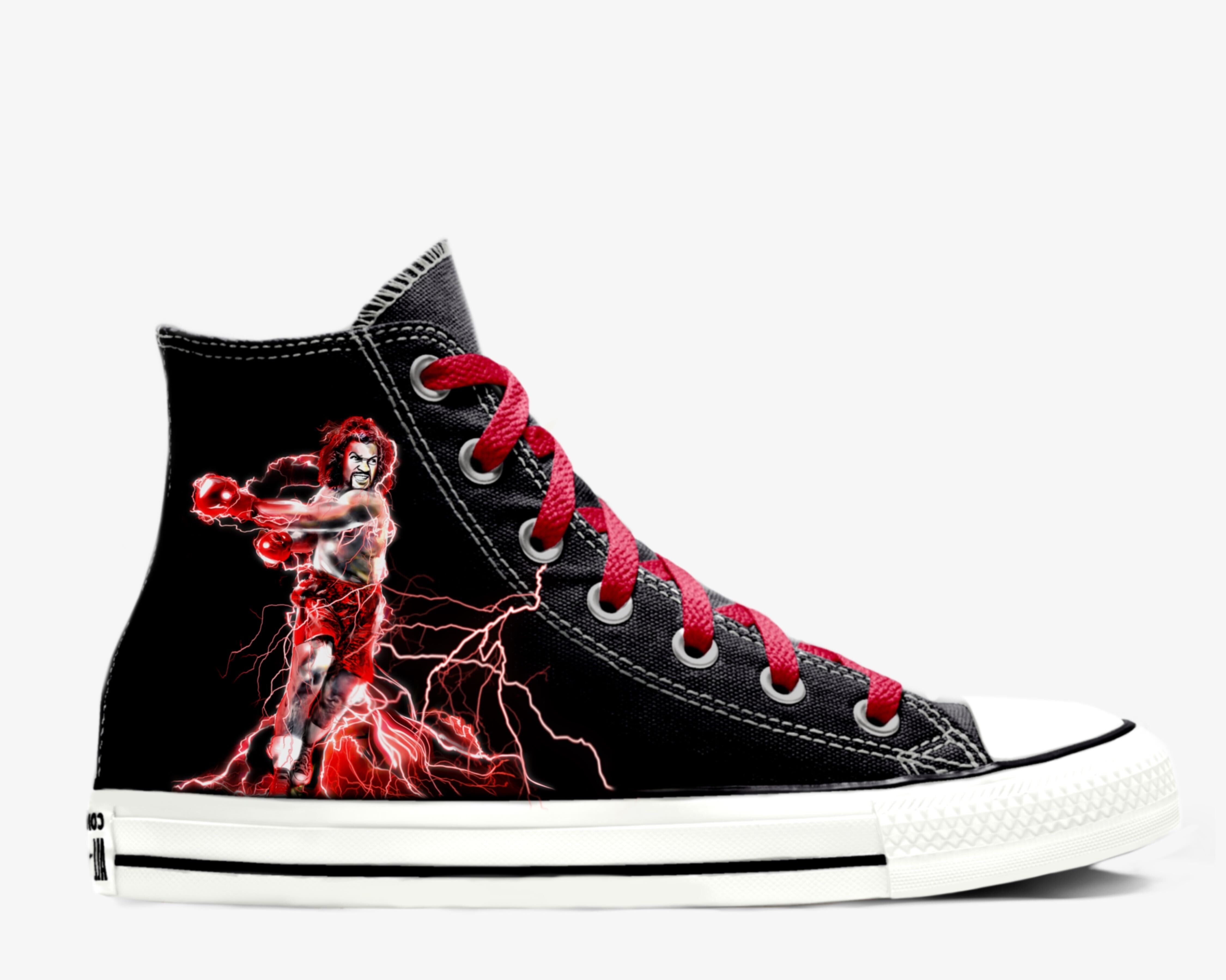 Sho'Nuff vs. Bruce Leroy | Ali-Frazier Edition | Converse - Bruce Leroy - Streetwear Art by AndrooArt