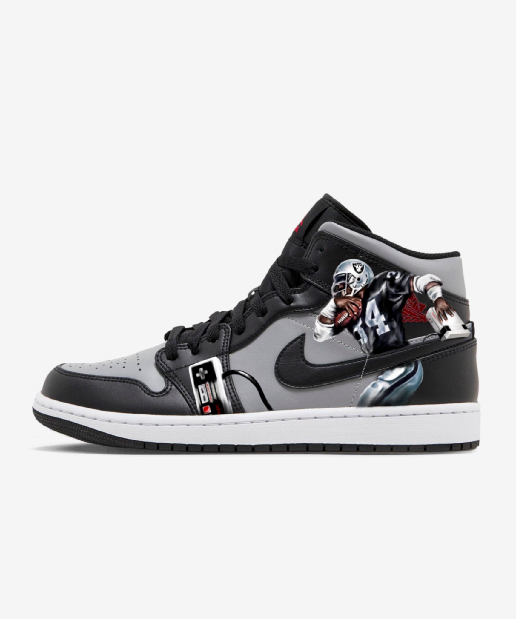 Tecmo Bo Jordan 1 - Michael Jordan - Streetwear Art by AndrooArt