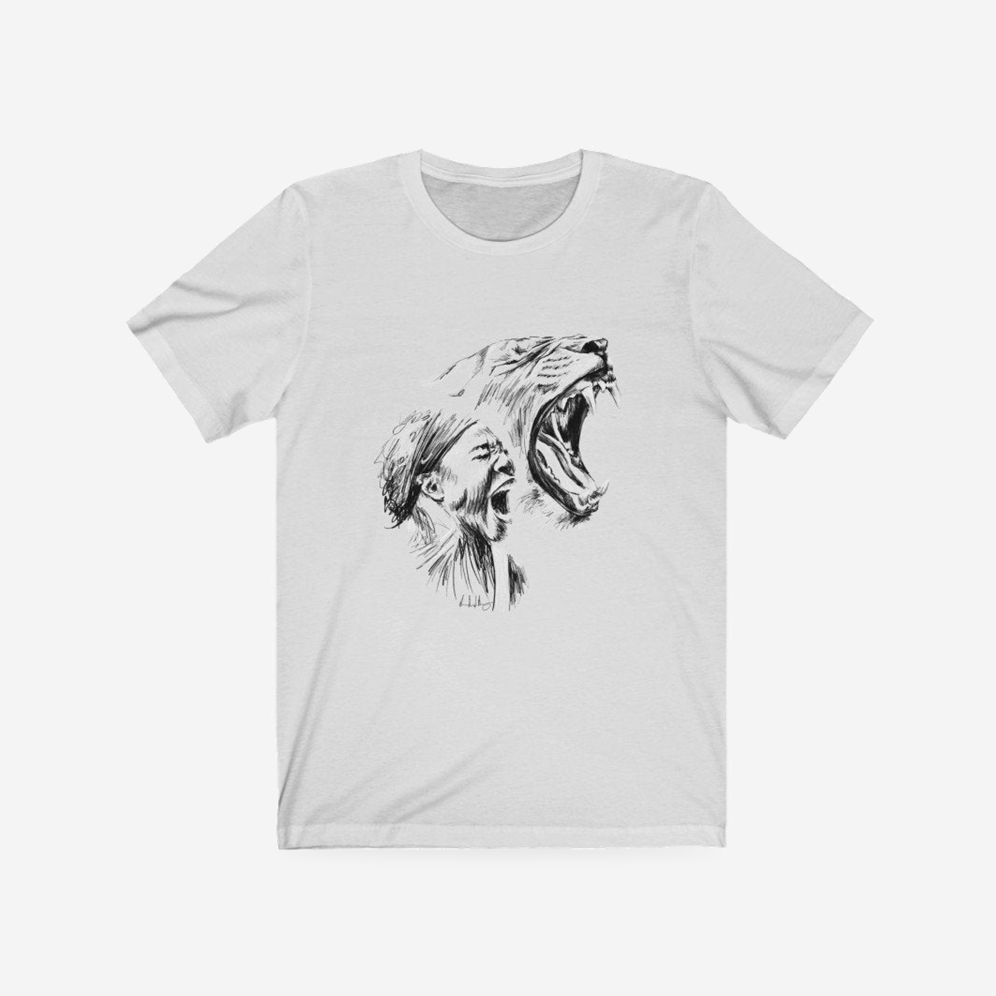 Serena Williams Shirt T-shirt, complete front product view with original artwork.