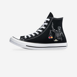 Fist of Knowledge | Converse — original artwork on a light-gray studio background.