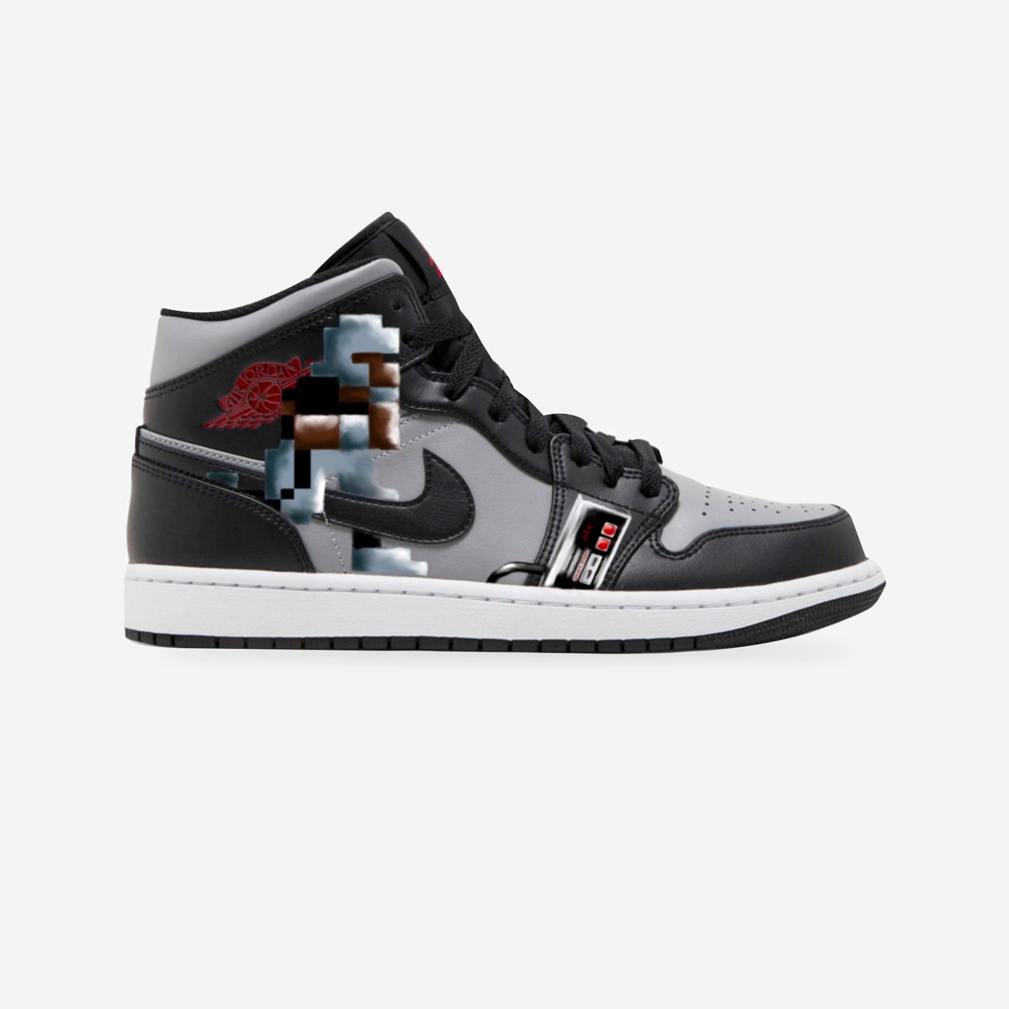 Tecmo Bo Jordan 1 — original artwork, studio presentation