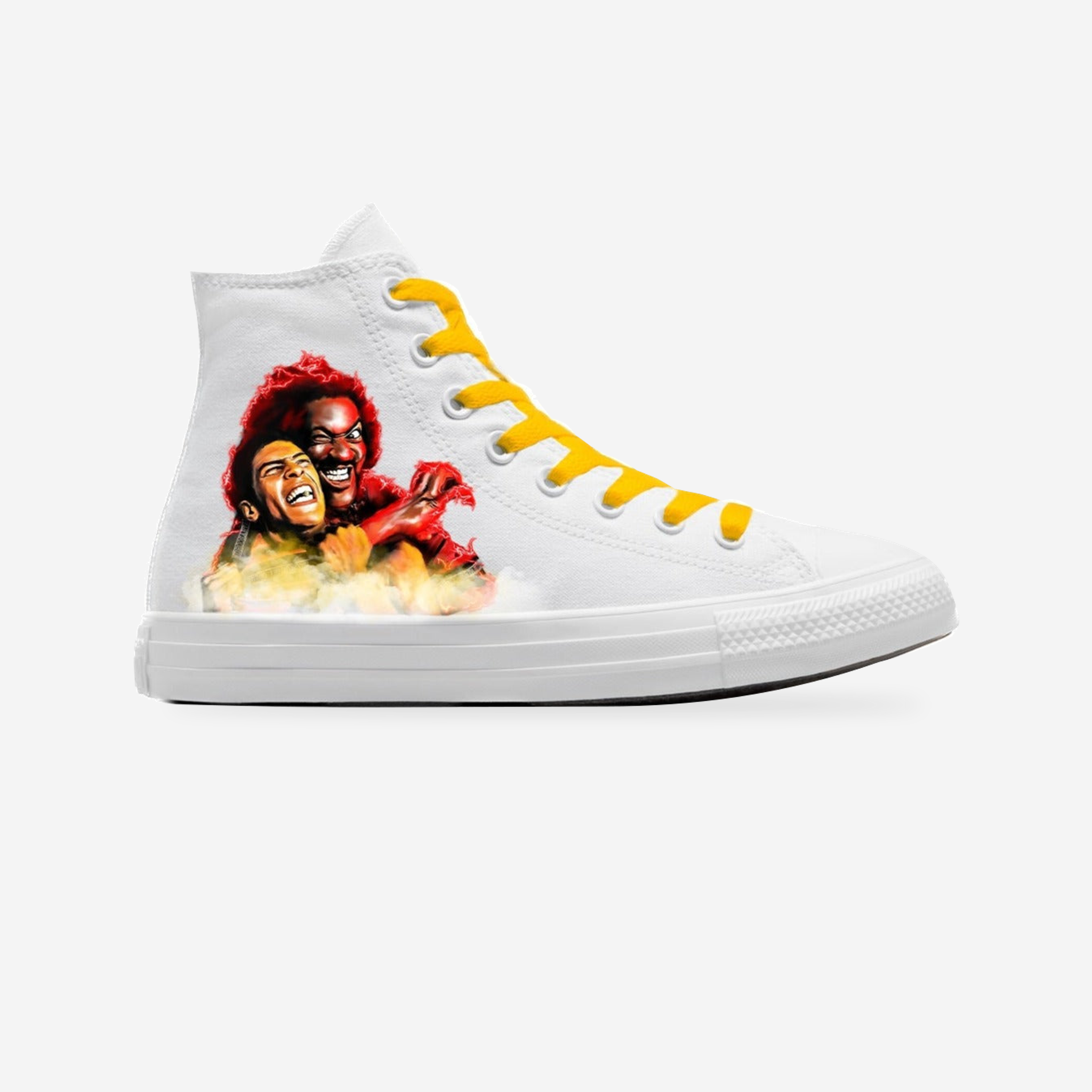 Bruce Leroy "I Am" The Master Cloud Converse — original artwork, studio presentation