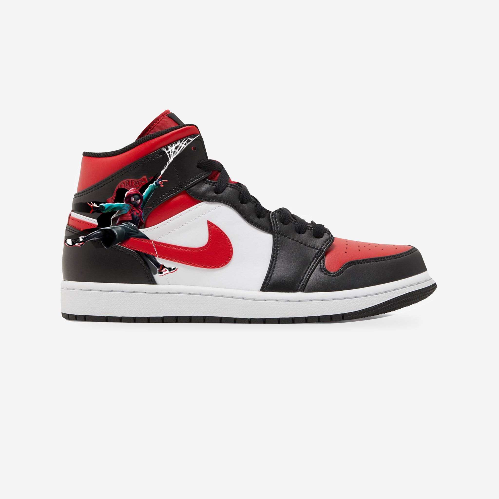 Miles Morales | Nike Jordan 1 — original artwork, studio presentation