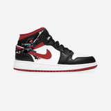 Miles Morales | Youth Jordan 1 Mid — original artwork, studio presentation