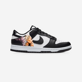 Wicked Nike Dunk YOUTH (Grade School) — right-facing studio view with original artwork.