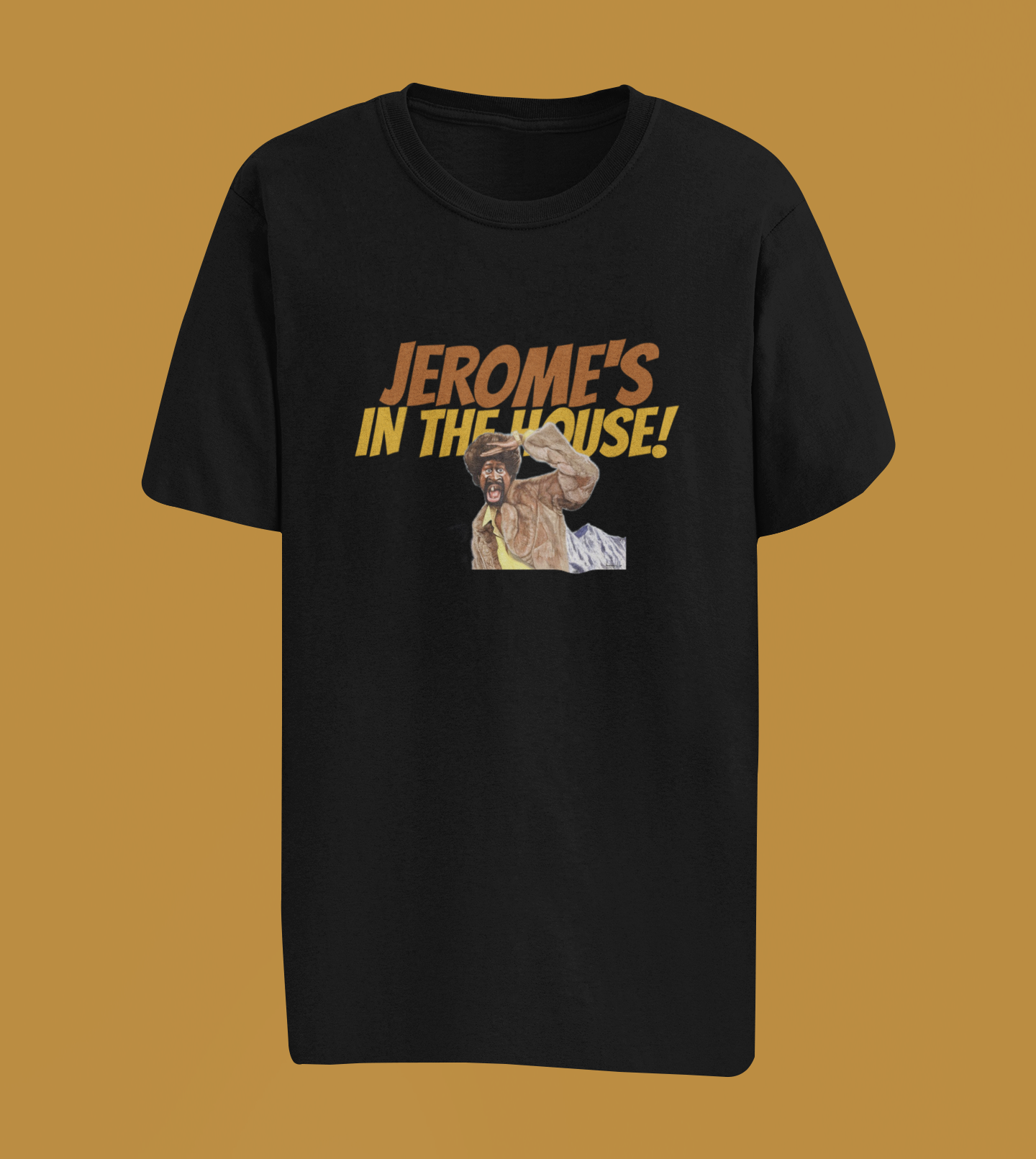 Jerome's in the House T-Shirt: Classic Style! | Graphic Art Streetwear Tee - Streetwear Apparel - Streetwear Art by AndrooArt