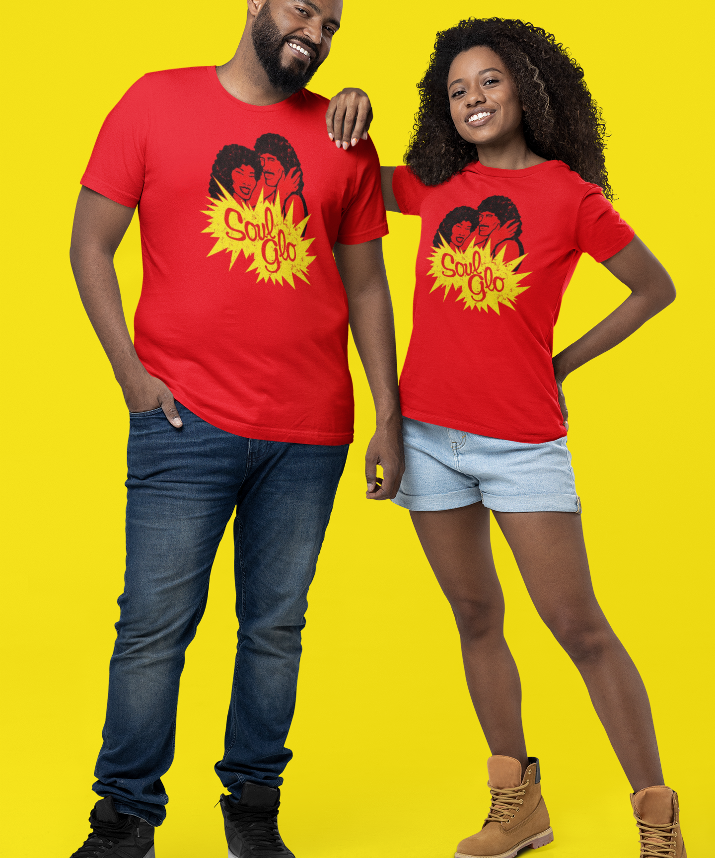 Let Your Soul Glo: Classic and Cool" t-shirt - Streetwear Apparel - Streetwear Art by AndrooArt