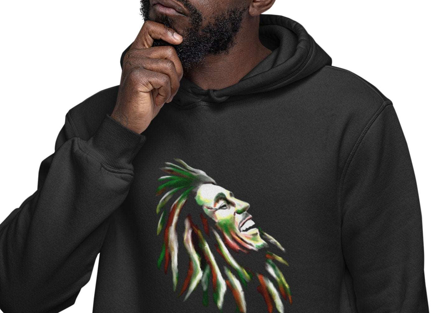 Bob Marley | Pure Joy | Hoodie - Androo's Art