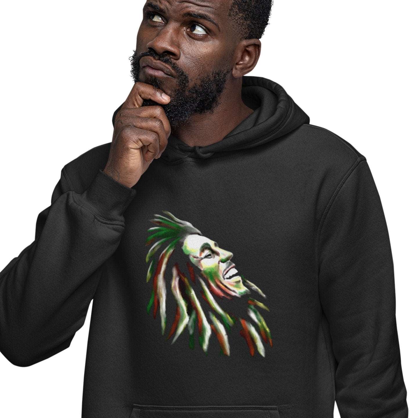 Bob Marley | Pure Joy | Hoodie - Androo's Art