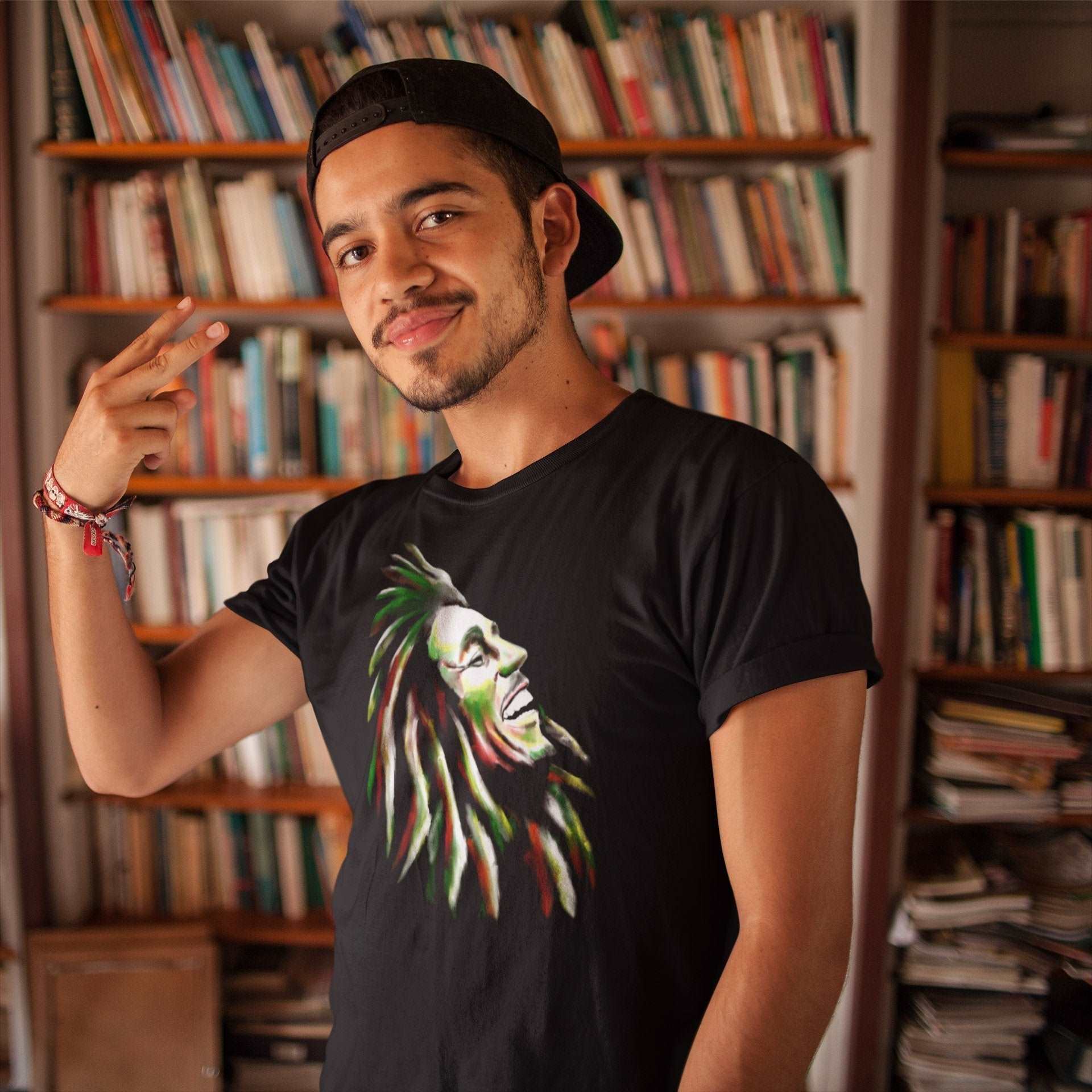 Bob Marley Unisex T-Shirt | Pure Joy - Androo's Art