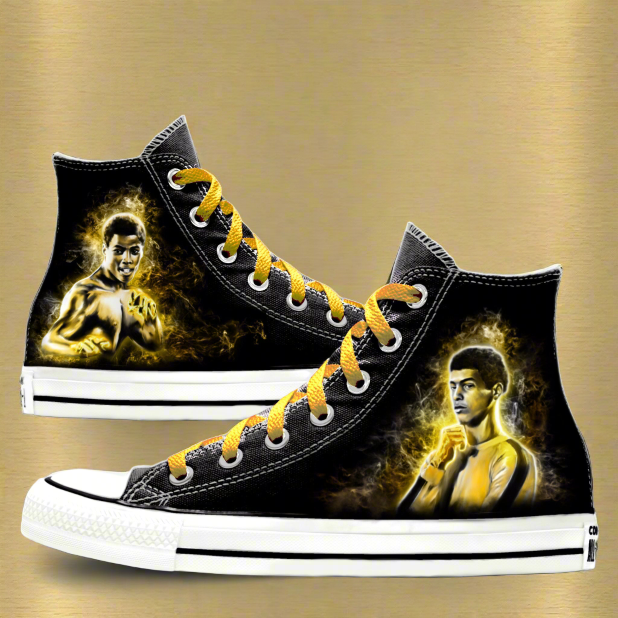 Bruce Leroy "The Glow" | Converse - Bruce Leroy - Streetwear Art by AndrooArt