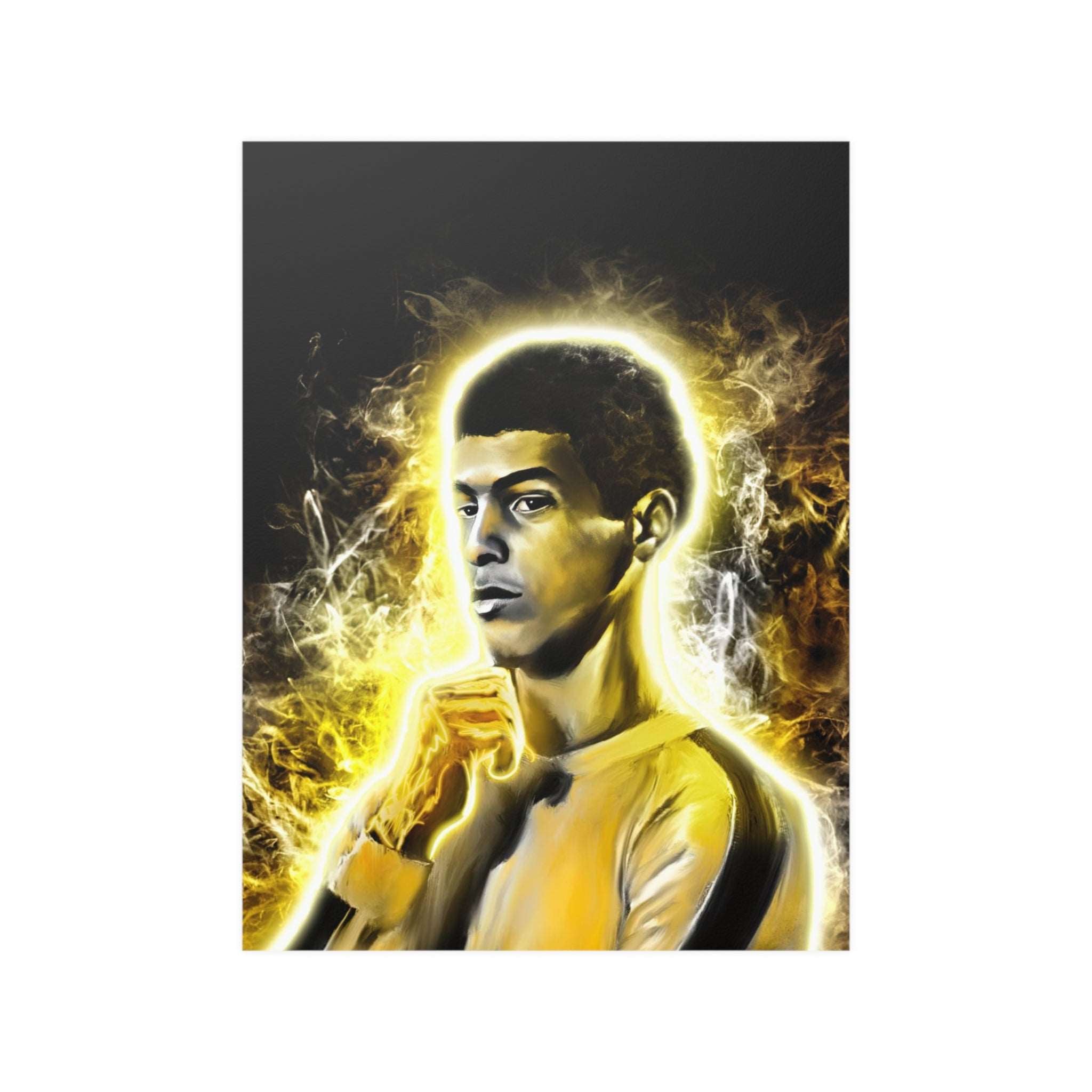 Bruce Leroy | The Glow Poster - Bruce Leroy - Streetwear Art by AndrooArt