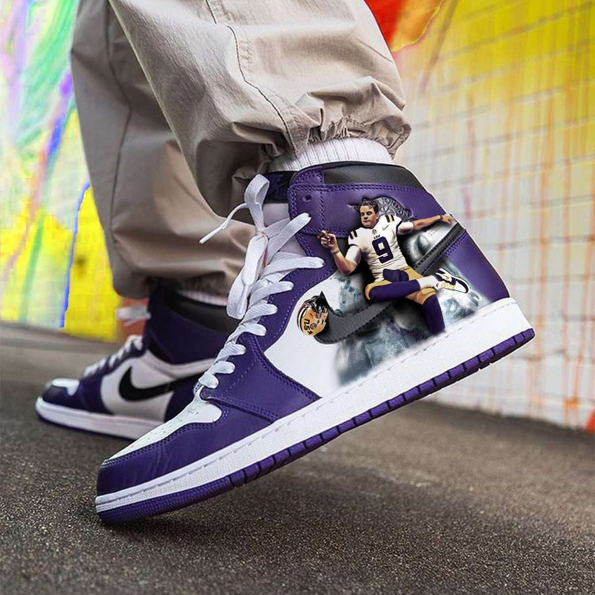 Cool Joe | Nike Jordan 1 Retro High OG 'Court Purple | LIMITED EDITION of 32 - Androo's Art