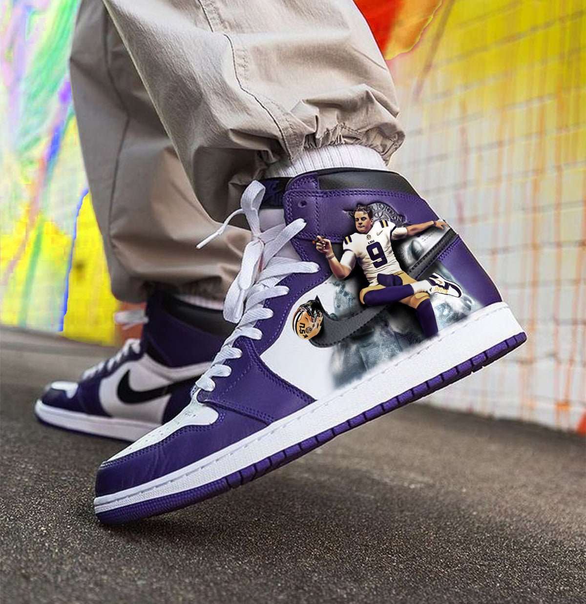 Cool Joe | Nike Jordan 1 Retro High OG 'Court Purple | LIMITED EDITION of 32 - Androo's Art