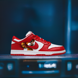 Mario Red Dunk Low "Too Fly"