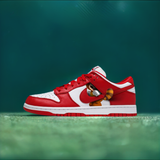 Mario Red Dunk Low "Too Fly"