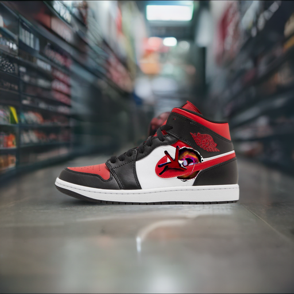 Miles Morales Nike Jordan 1 Androo s Art
