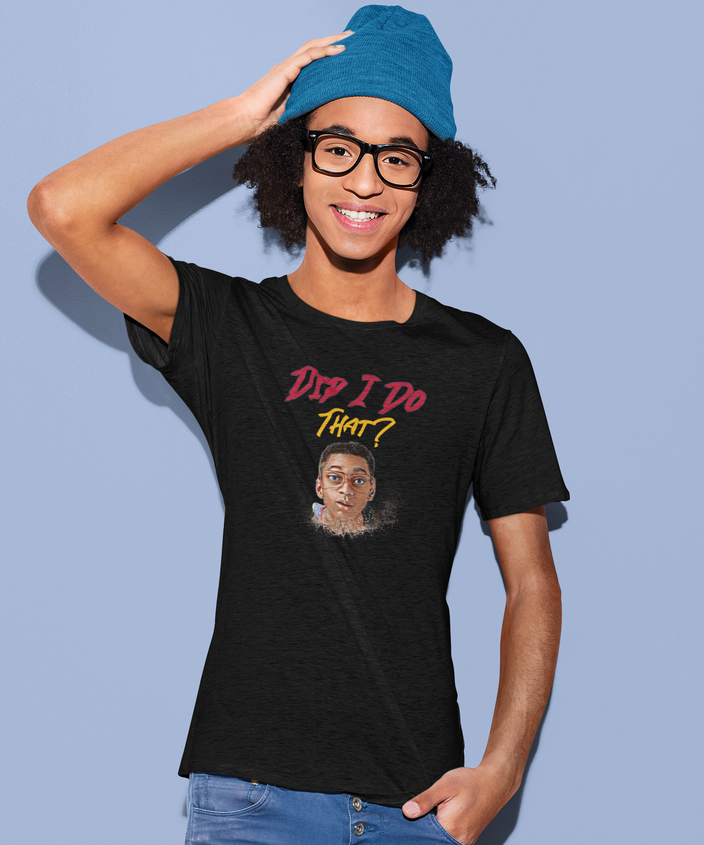 Urkel Vibes: Did I Do That? T-Shirt - Streetwear Apparel - Streetwear Art by AndrooArt