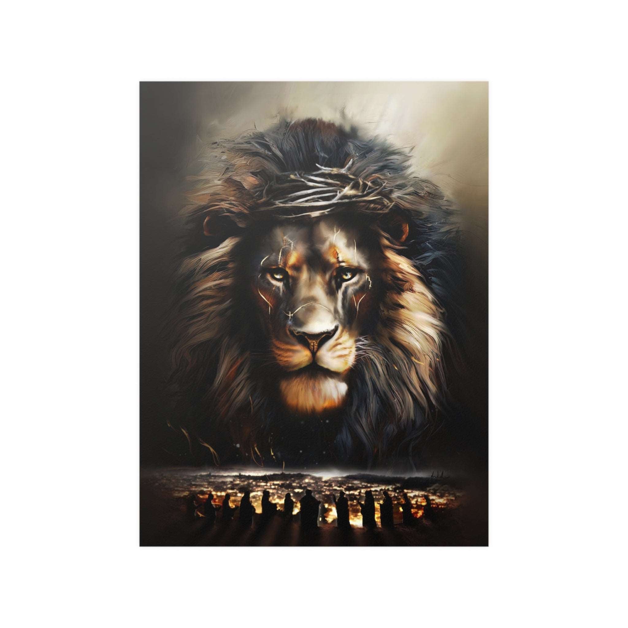 Lion of Judah | Poster - Modern Art - Streetwear Art by AndrooArt