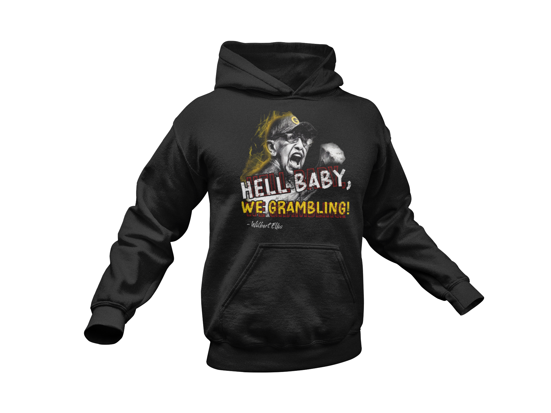 We Grambling Hoodie - Streetwear Apparel - Streetwear Art by AndrooArt