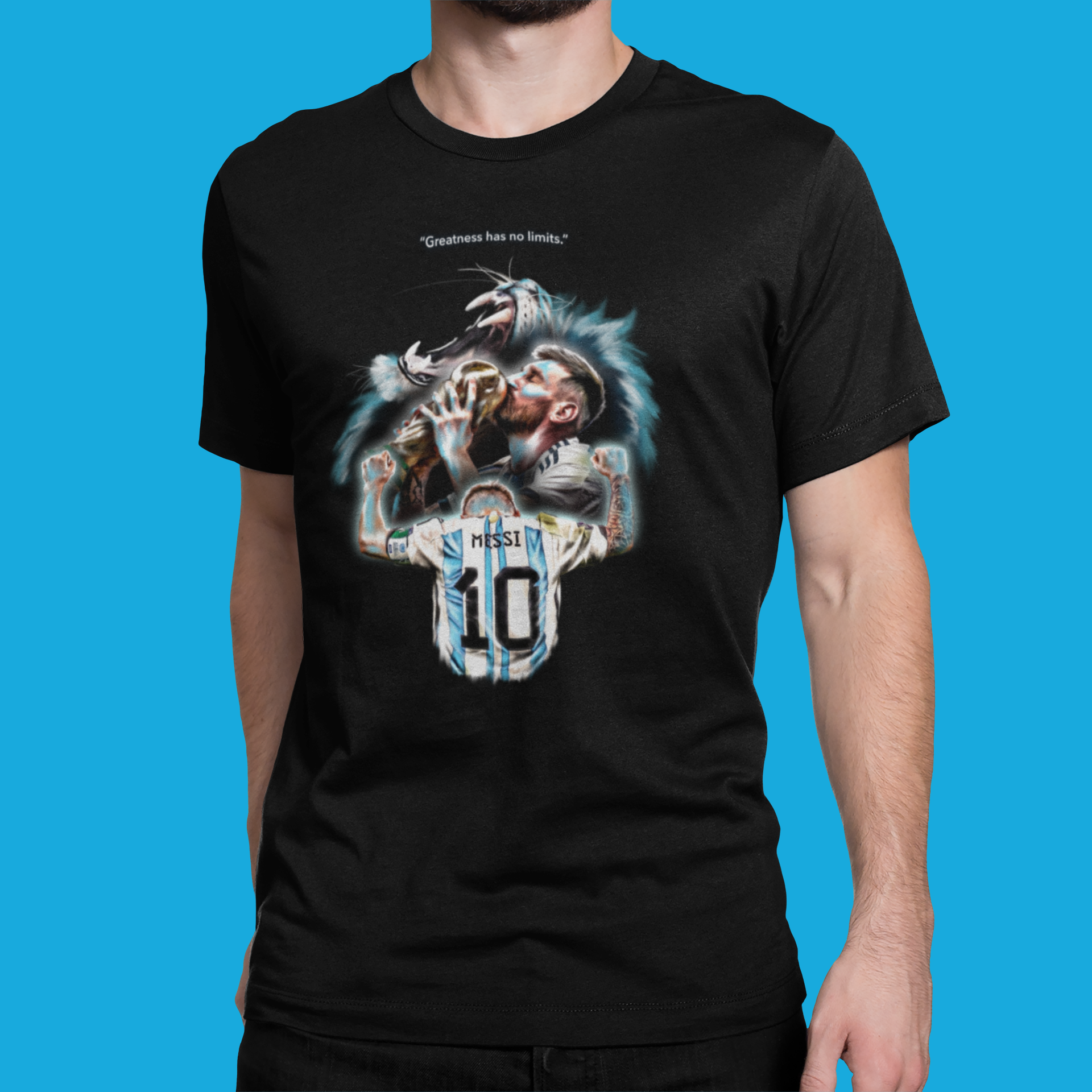 Lionel The Great | Unisex T-Shirt - Streetwear Apparel - Streetwear Art by AndrooArt