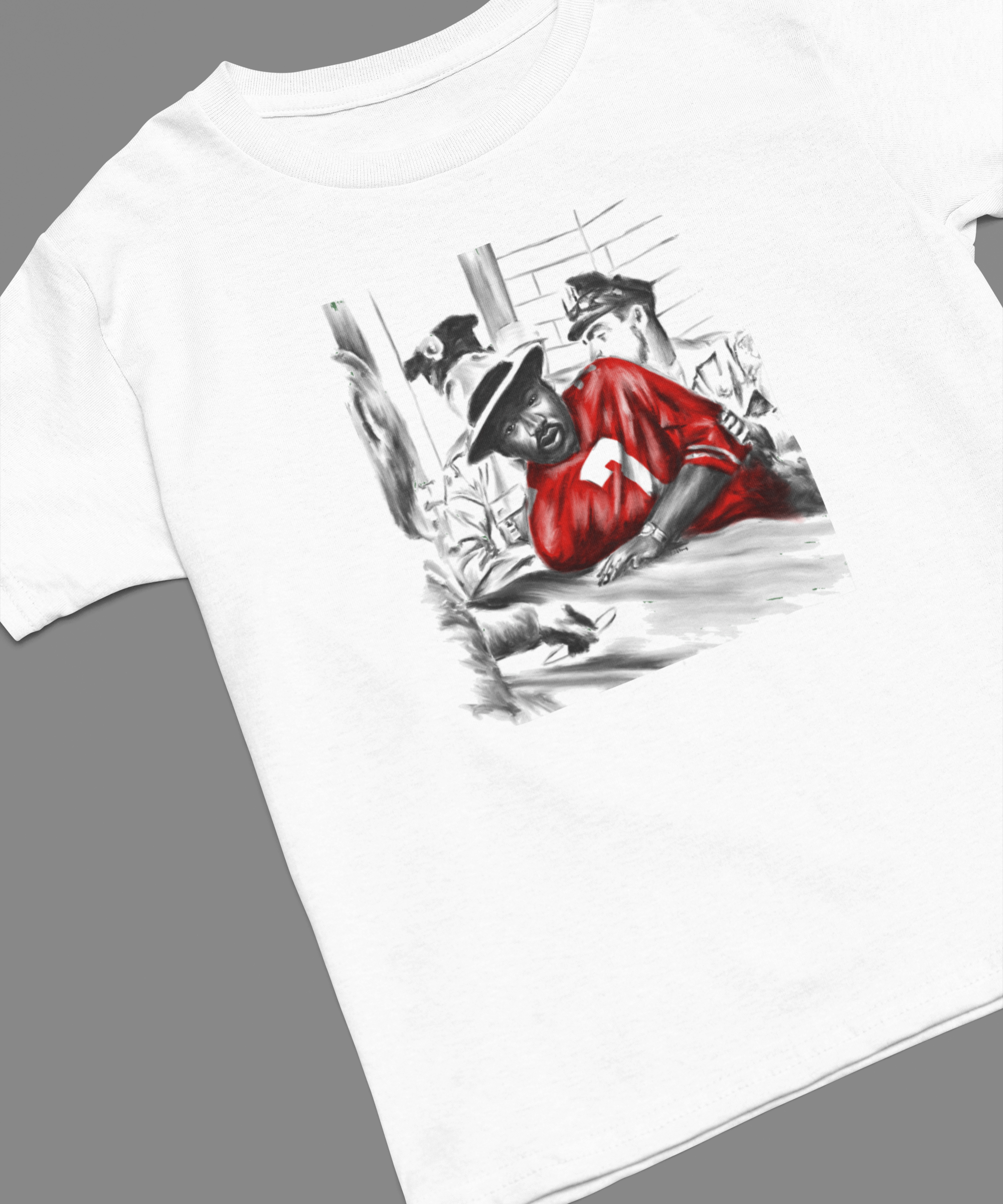 United in Courage: A Legacy of Defiance T-Shirt - Streetwear Apparel - Streetwear Art by AndrooArt