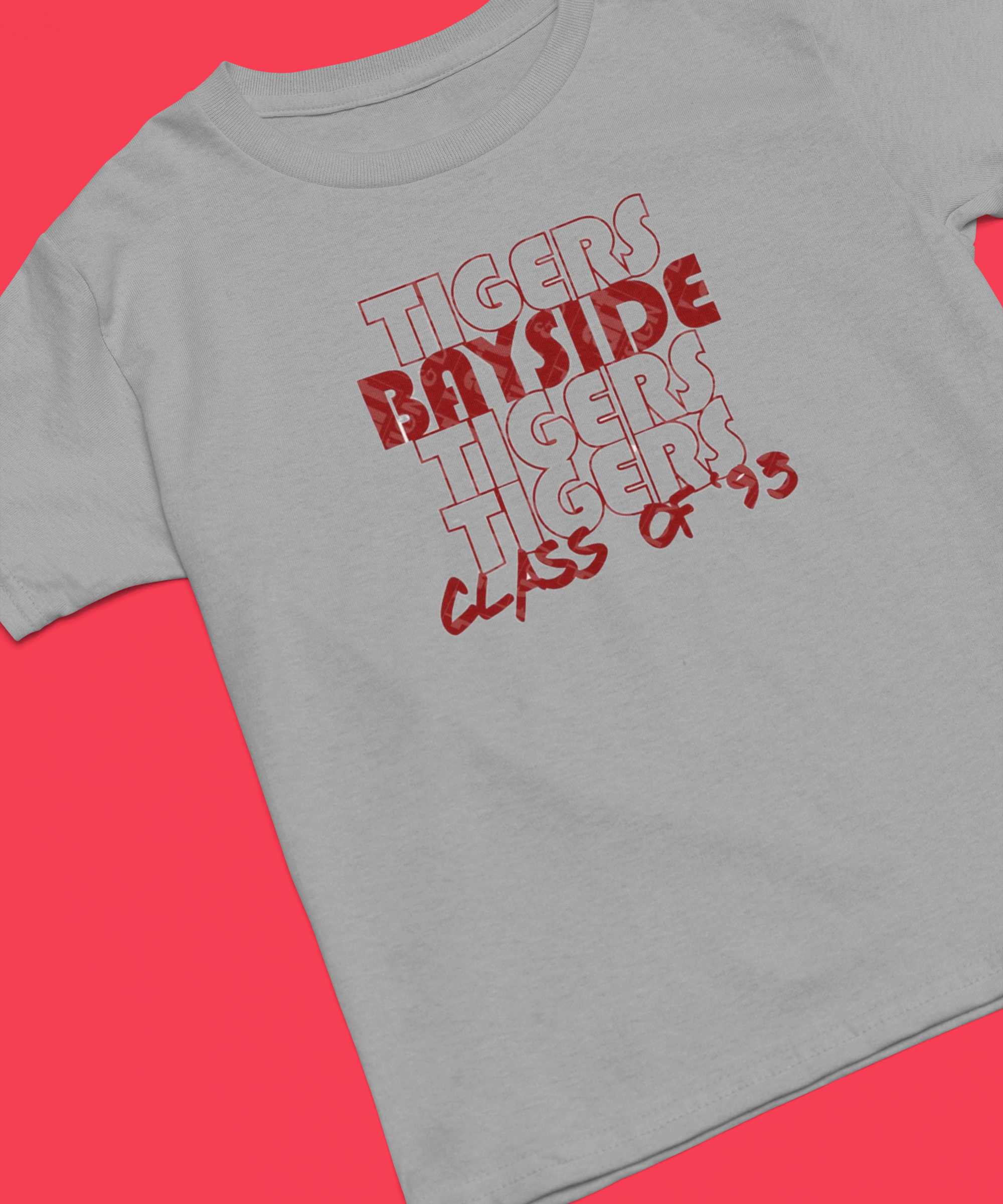 Bayside Tigers Pride: Class of '93 T-Shirt | Graphic Art Streetwear Tee - Streetwear Apparel - Streetwear Art by AndrooArt