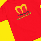 "McDowell's: Home of the Big Mick!" t-shirt