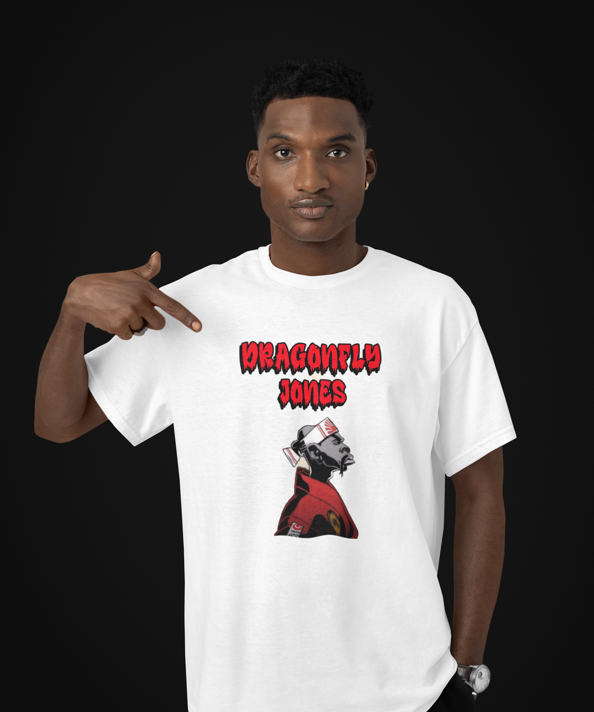 Dragonfly Jones: Master of None | Graphic Art Streetwear Tee - Streetwear Apparel - Streetwear Art by AndrooArt