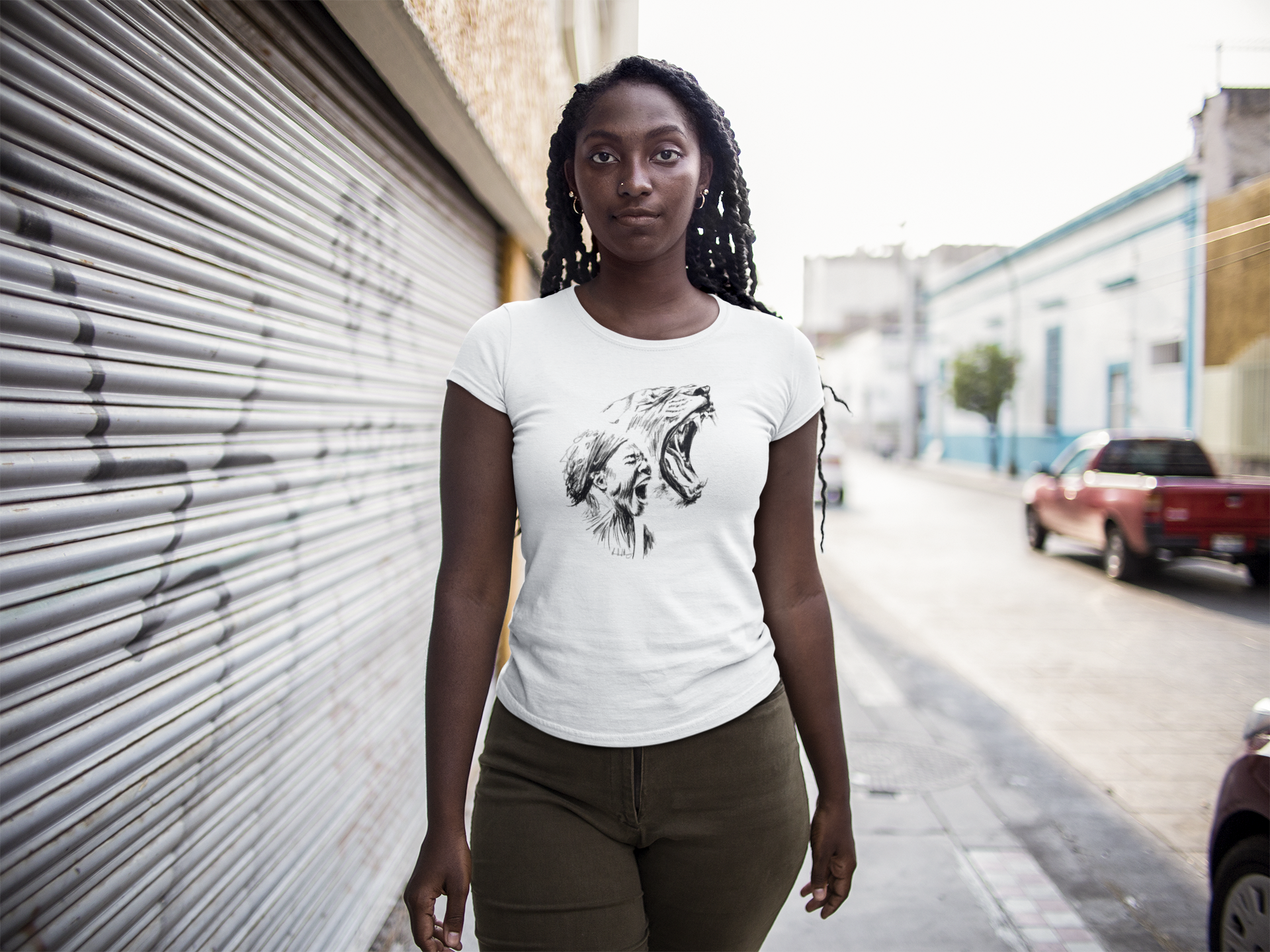 Serena Williams Shirt | Lion | Unisex T-Shirt - Androo's Art