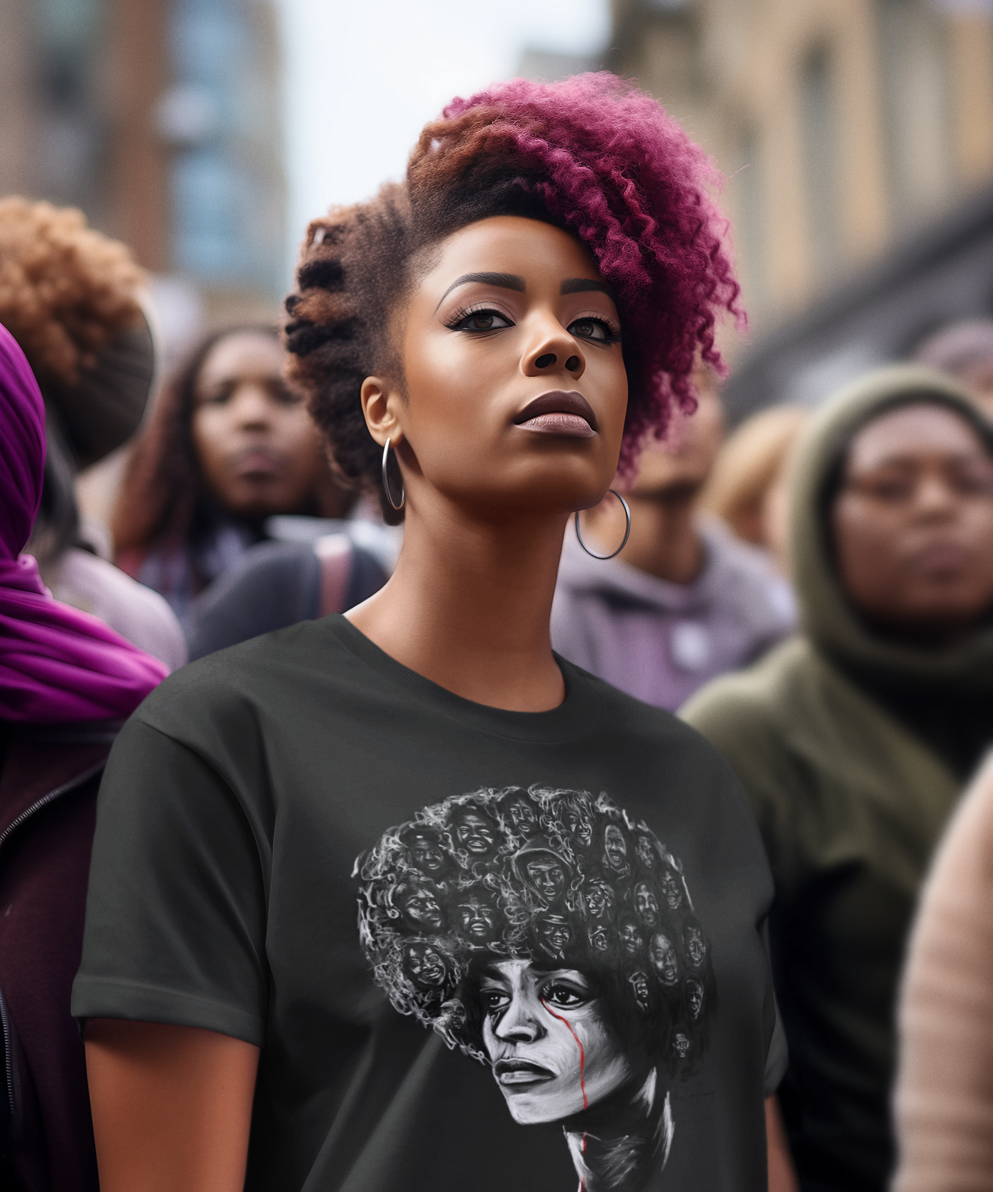 Angela Davis Understands | Unisex T-shirt - Androo's Art